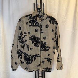 Chic Beige‎ and Black Teddy Jacket